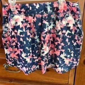 Chicho Women’s Blue And Pink Skort Size Medium NWT